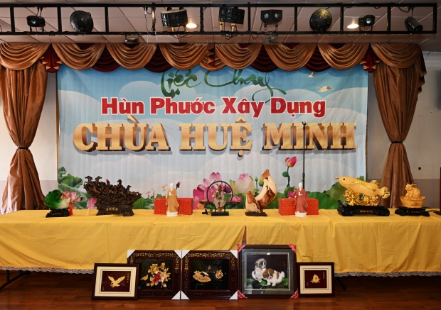 CHÙA HUỆ MINH, SACRAMENTO (HOA KỲ) TỔ CHỨC TIỆC CHAY HÙN PHƯỚC XÂY CHÙA.