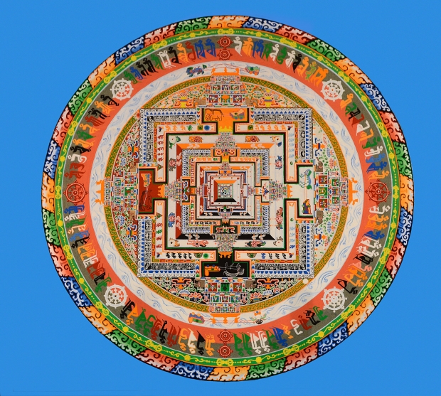 MANDALA THỜI LUÂN - TÁC PHẨM NGHỆ THUẬT PHẬT GIÁO TUYỆT MỸ TẠI CHÙA ĐỨC VIÊN, SAN JOSE, HOA KỲ