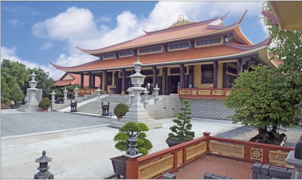 THIỀN VIỆN TRÚC LÂM CHÁNH GIÁC - TIỀN GIANG