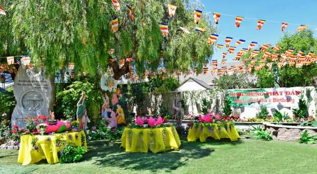 ĐẠI LỄ PHẬT ĐẢN PL 2565 TẠI TU VIỆN HUYỀN KHÔNG, SAN JOSE, CALIFORNIA, HOA KỲ.