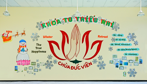 CHÙA ĐỨC VIÊN, SAN JOSE, HOA KỲ TỔ CHỨC KHÓA TU MÙA ĐÔNG 2025 - NGÀY 27/12/2025