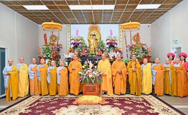 TRANG NGHIÊM ĐẠI LỄ PHẬT ĐẢN PL 2570 TẠI CHÙA KIỀU ĐÀM, SAN JOSE, CALIFORNIA, HOA KỲ.